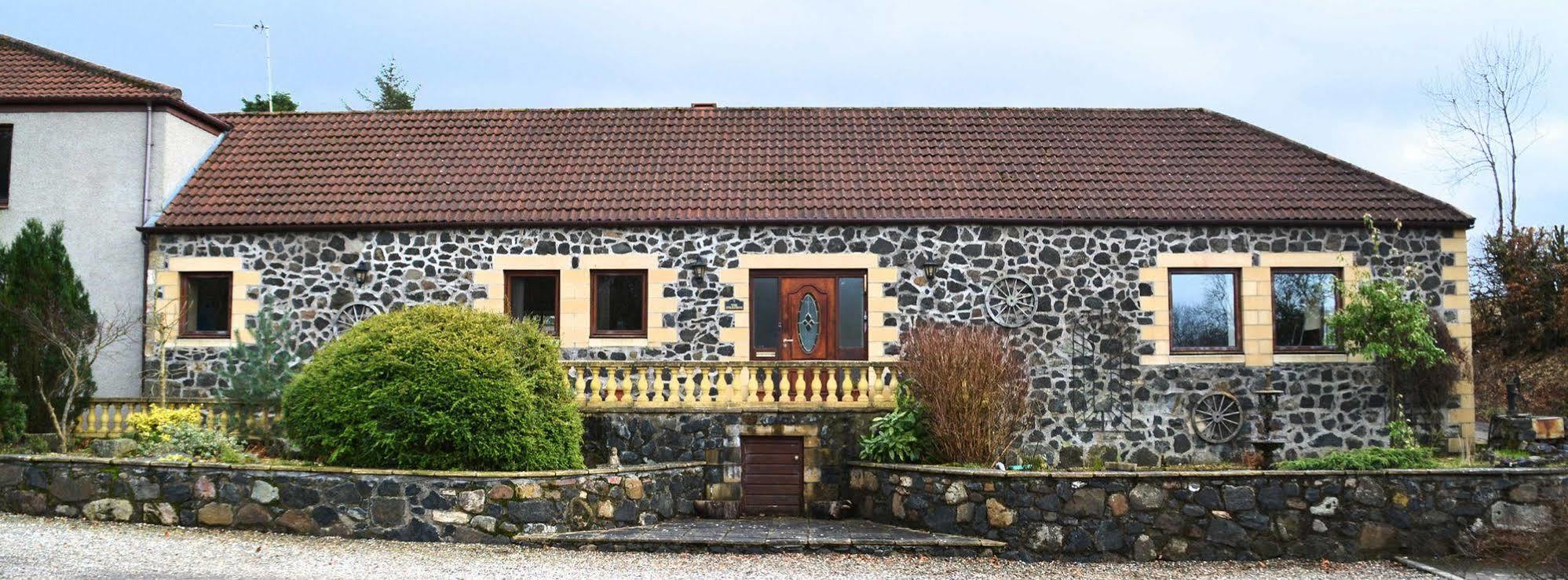 The Steadings Log Cabins Kettlebridge Bagian luar foto